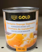 Mandarin Orange Segments IN MANDARIN ORANGE JUICE