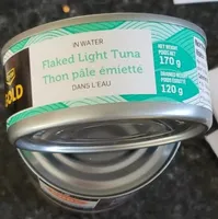 Flaked light tuna