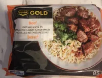 Beef instant noodles