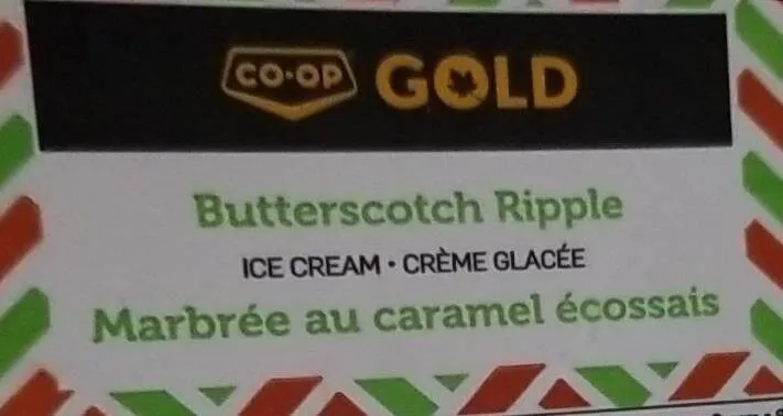 Coop gold ice cream