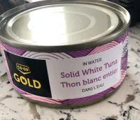 Solid white tuna