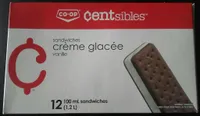 Sandwiches crème glacée vanille