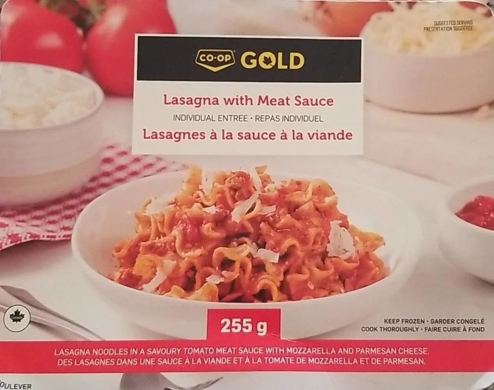 Lasagna with Meat Sauce