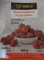 Co-op brand whole strawberries