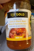 Corn and bean salsa