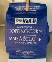 Microwave popping corn