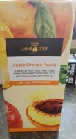 Apple orange peach