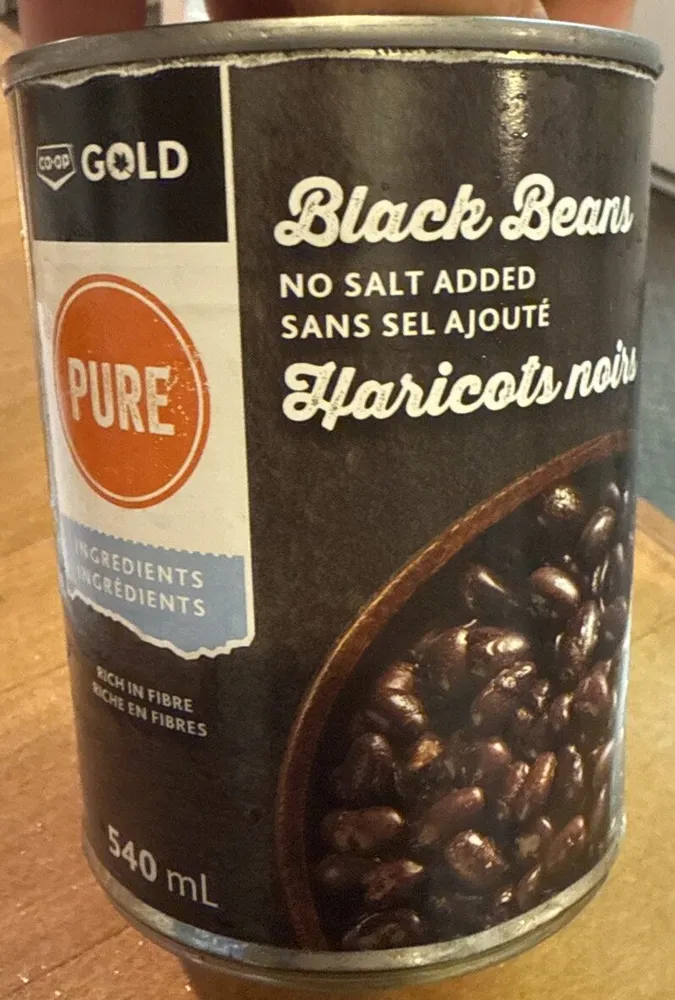 Black Beans No Salt Added