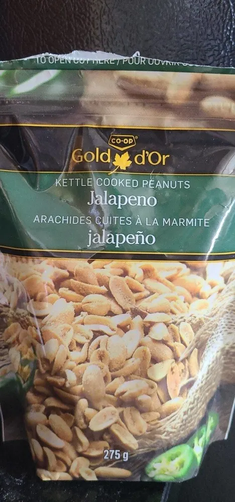 Kettle cooked peanuts Jalapeno