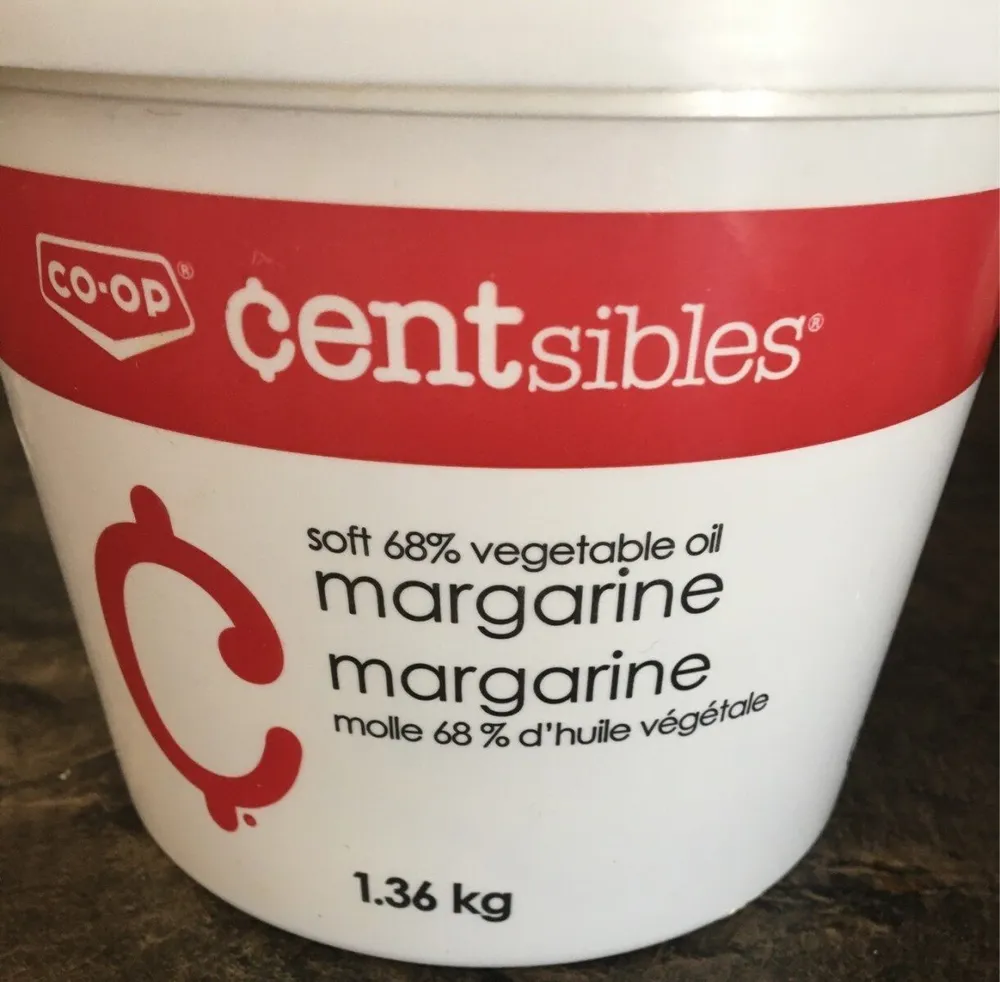 Soft 68% vegetable oil margarine