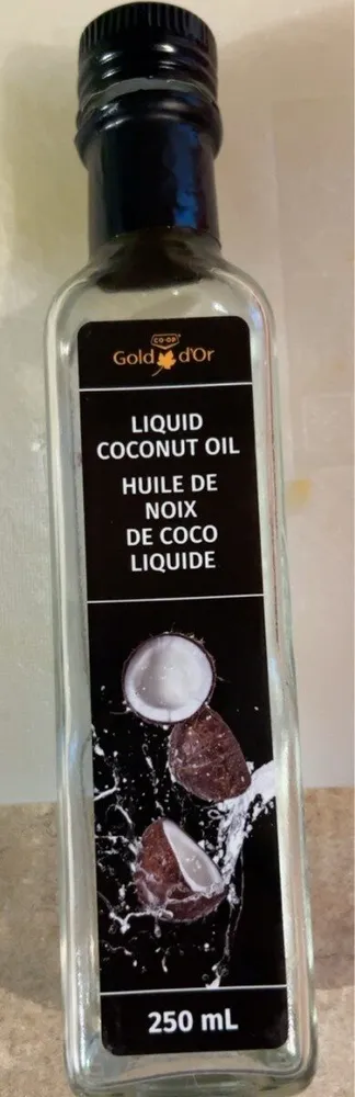 Liquid coconut oil