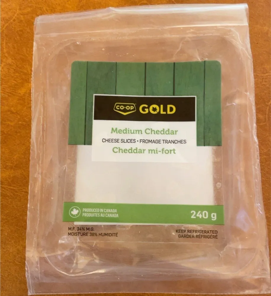 Medium chedder cheese
