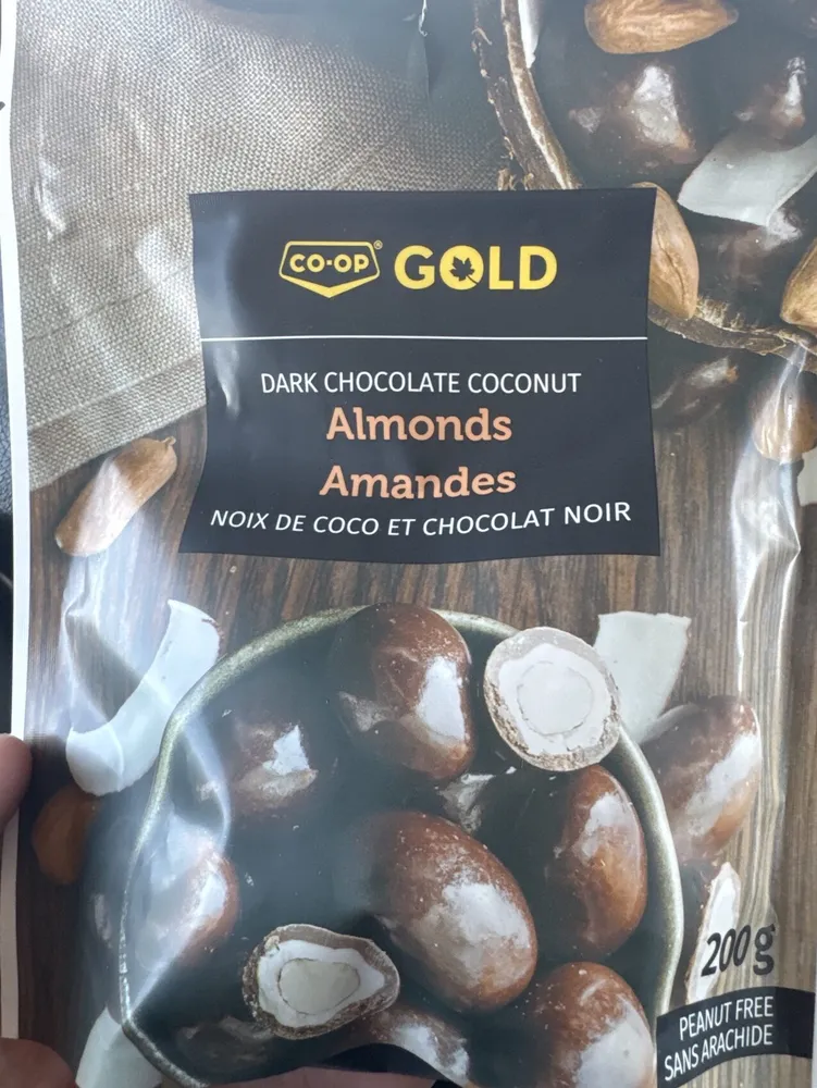 Dark Chocolate Coconut Almonds
