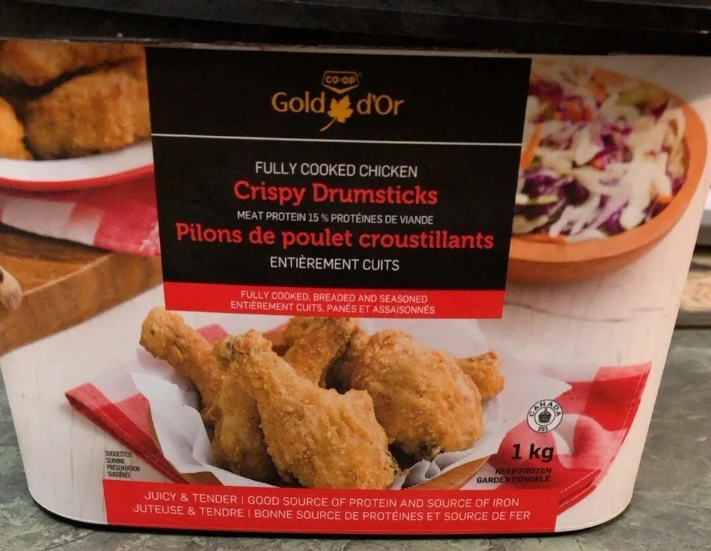 Pilons de poulets croustillants