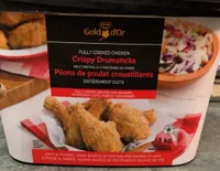 Pilons de poulets croustillants
