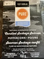 Candied sockeye Salmon Peppercorn