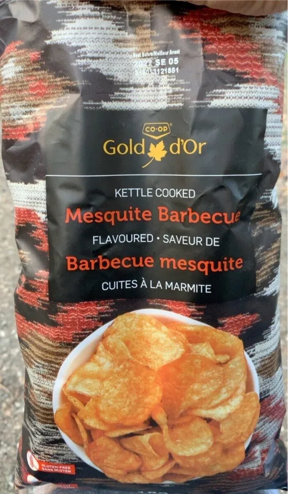 Kettle cooked mesquite barbecue