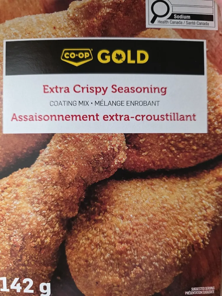 Extra Crispy Seasoned chicken coating