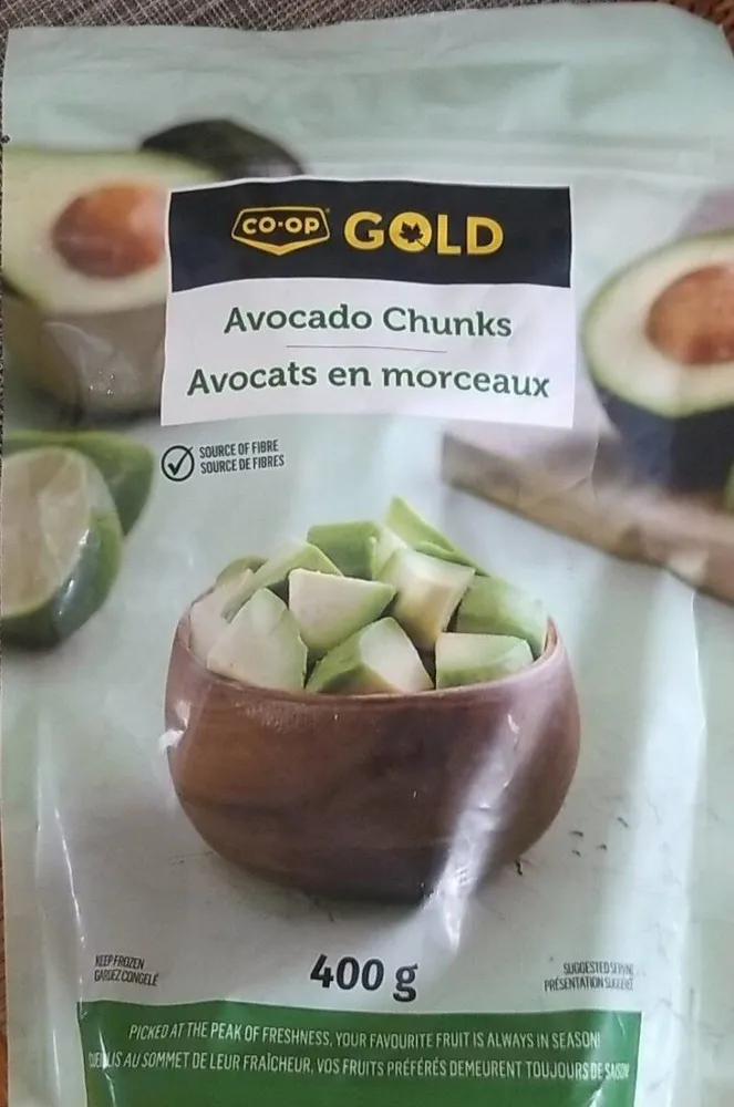 Frozen Avocado Chunks