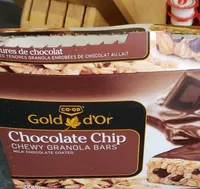 Chocolate Chip Chewy Granola Bars