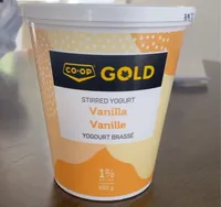stirred yogurt vanilla