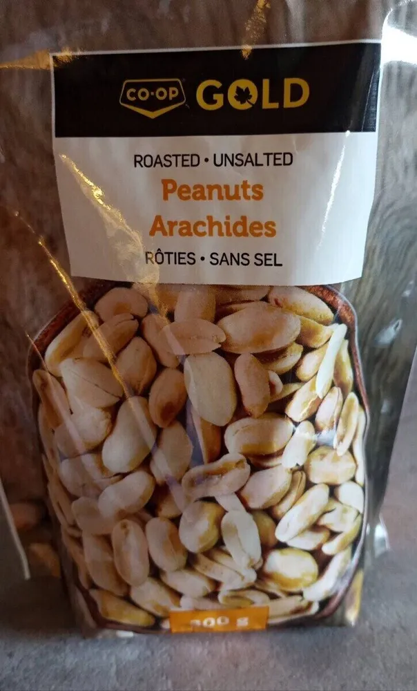 Co-op gold roasted peanuts