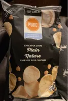 Pure chickpea chips