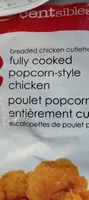 fully cooked popcorn chicken