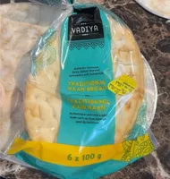 Traditional naan bread