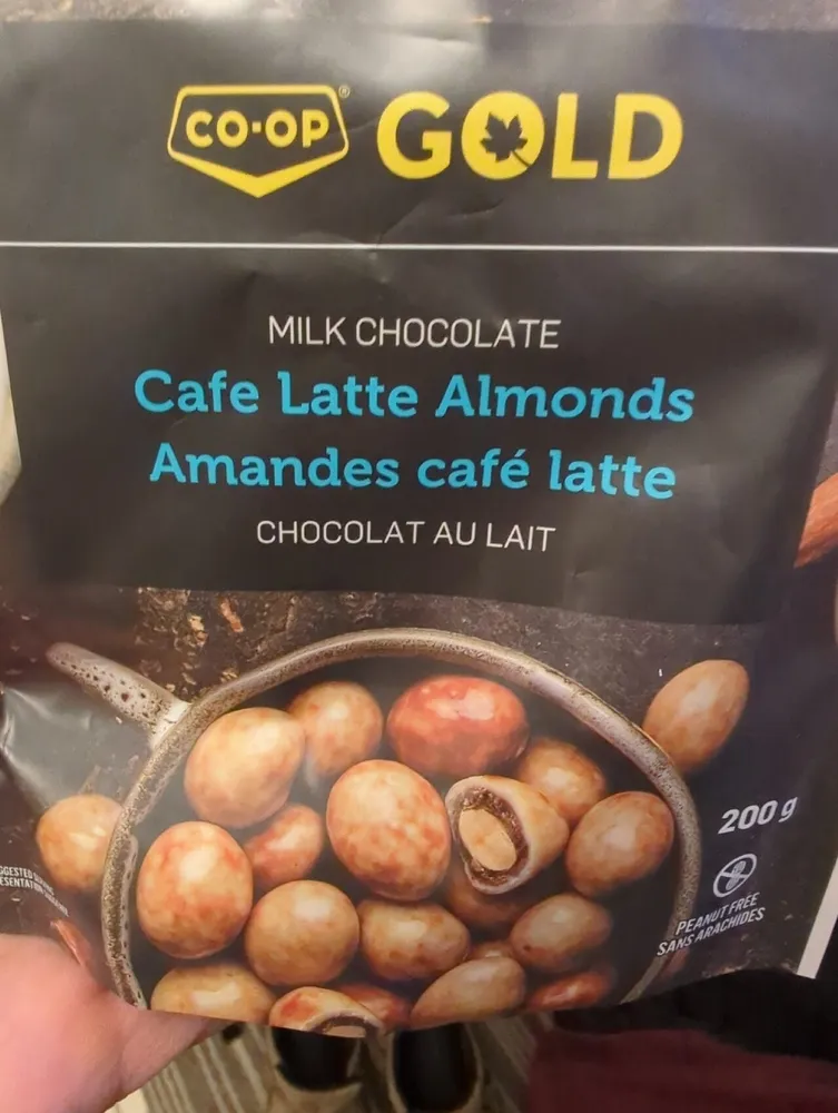 Café Latte Almonds