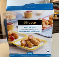 Mini corn dogs