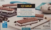 Cookies & Cream Ice Cream Sandwiches