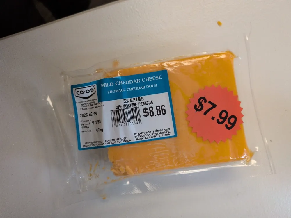 Mild Cheddar Cheese