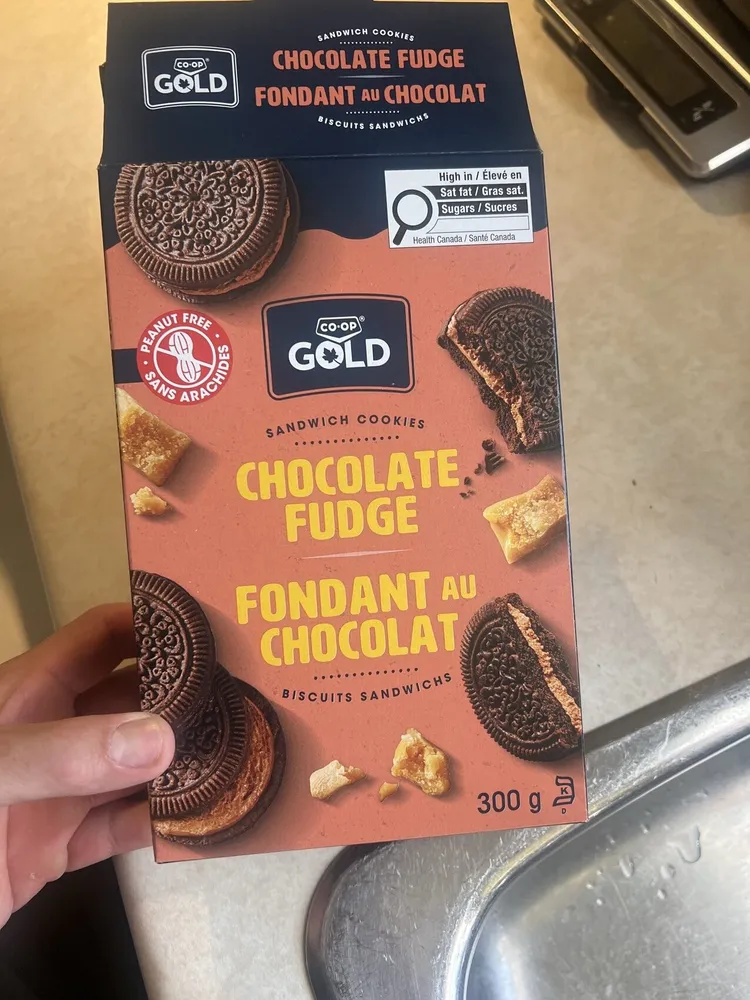 Choclate fudge Sandwich cookies