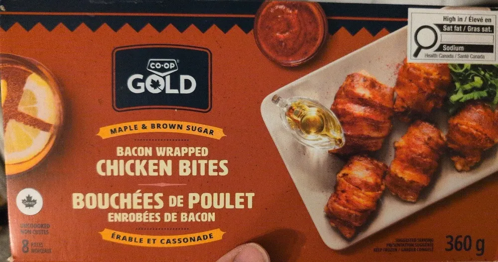 Bacon-Wrapped Chicken Bites