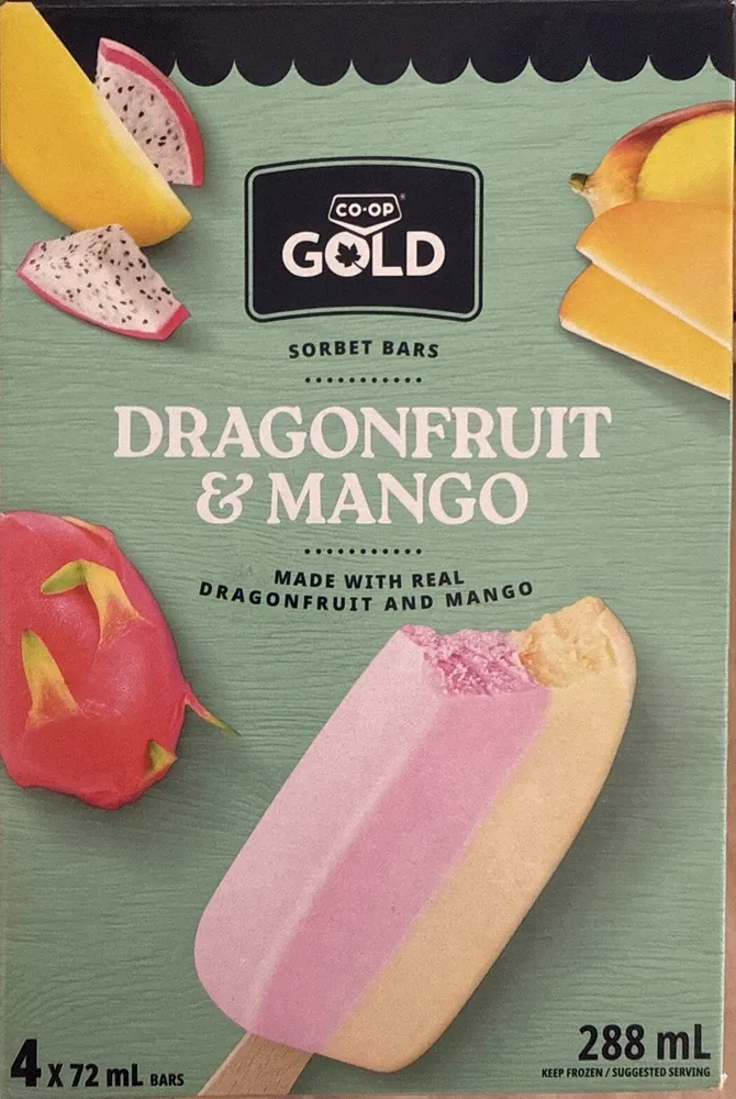Dragonfruit And Mango Bar