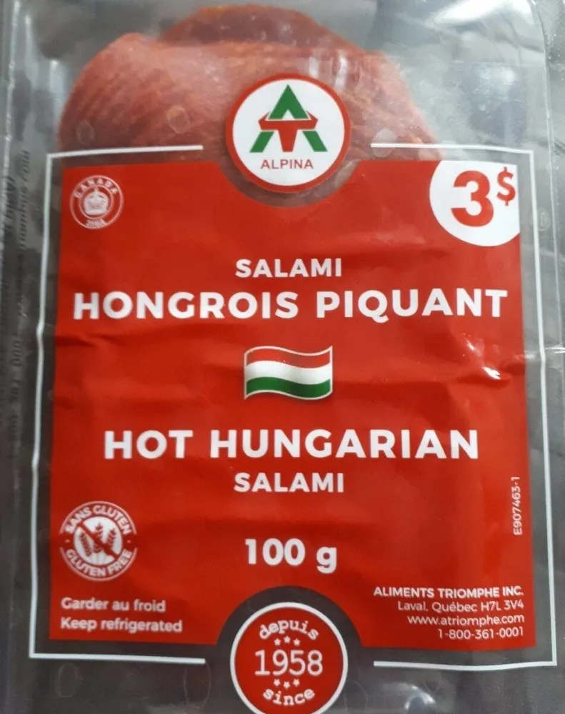 Salami hongrois piquant