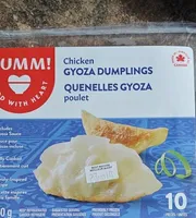 Chicken gyoza dumpling