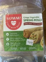 Spring Rolls, Crispy Vegetable