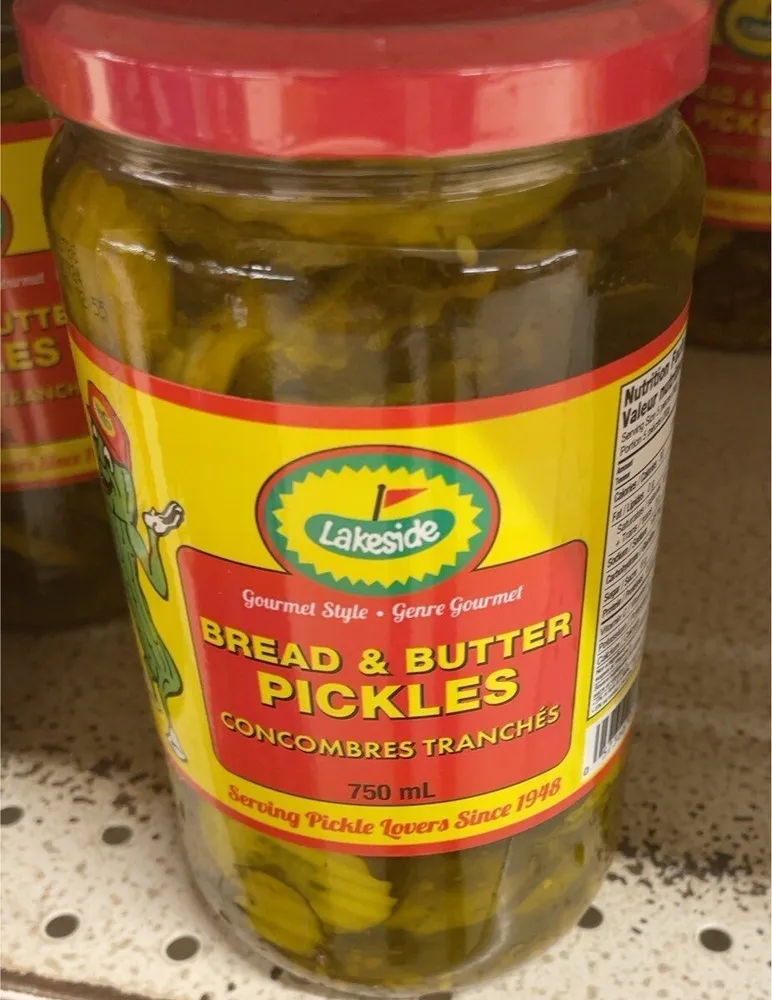 Bread and butter pickles