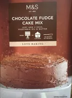 Chocolate fudge cake mix