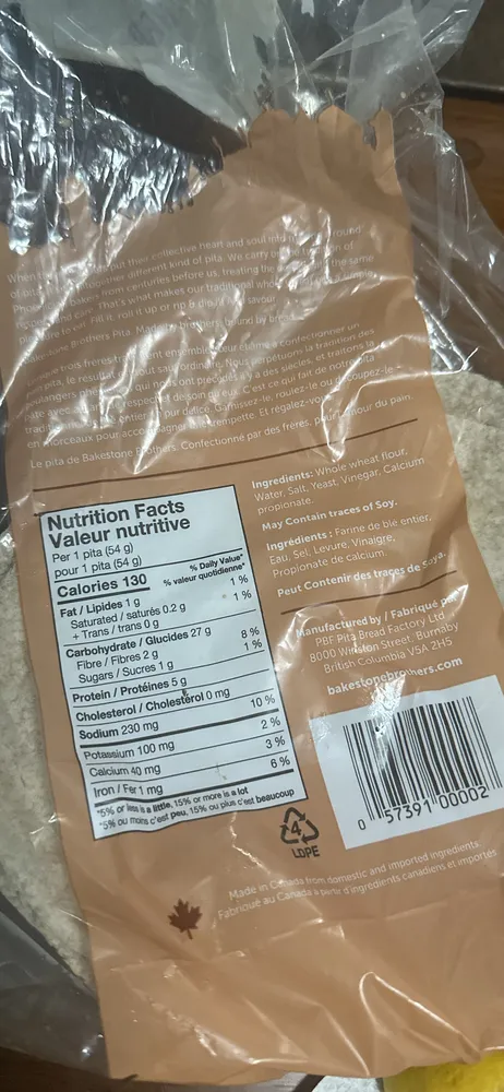 Bakestone Brothers Pita