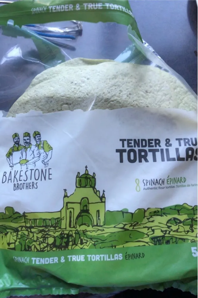 Tortillas Spinach