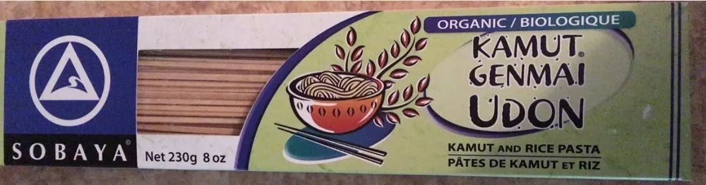 Pâte de kamut et riz biologique