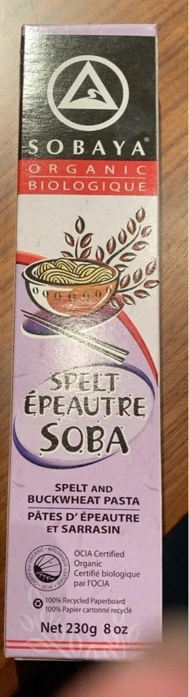 Pâte d’épeautre et de sarrasin