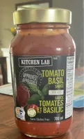 Sauce tomates et basilic