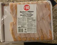 Saucisses à dejeuner