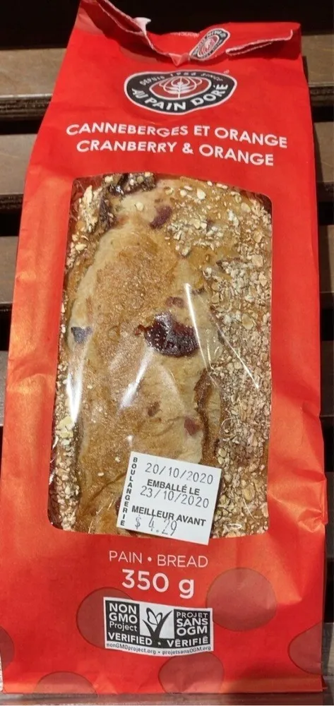 151CAOR Cranberry & Orange Bread