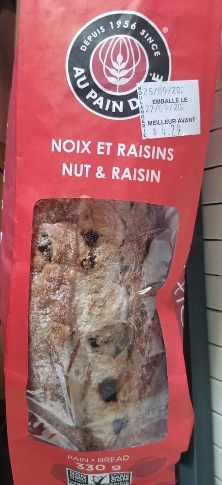156PNOR Nuts & Raisins Bread