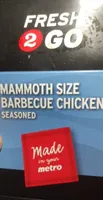 Mammoth Size BBQ Chicken